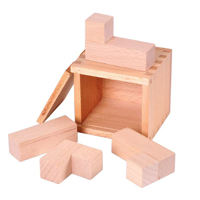 Woodworking Kids Toys - Magic IQ Oblique Platzierung von Blöcken