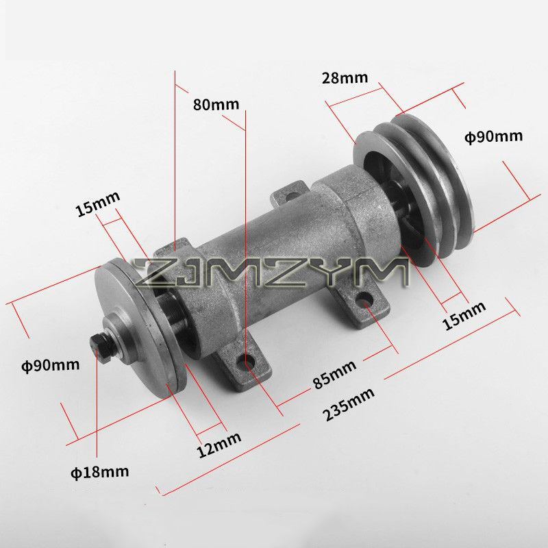 Woodworking Tool - Holzbearbeitungs-Tischkreissägenwellenbaugruppe 205 Getriebelagersitz Holzschneidewerkzeug für Holzschneiden