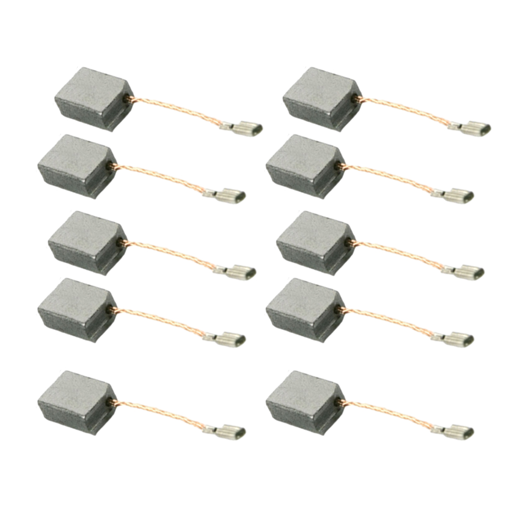 Woodworking Videos - 10 Stück 6×11×15mm Kohlebürsten Ersatz für