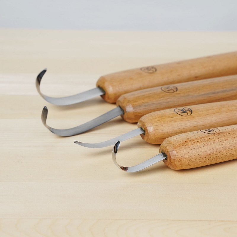 Woodworking Manufacturing - Schnitzmesser Handgefertigte Holzschnitzmesser Löffelmesser Holzbearbeitung Hochkohlenstoffstahl