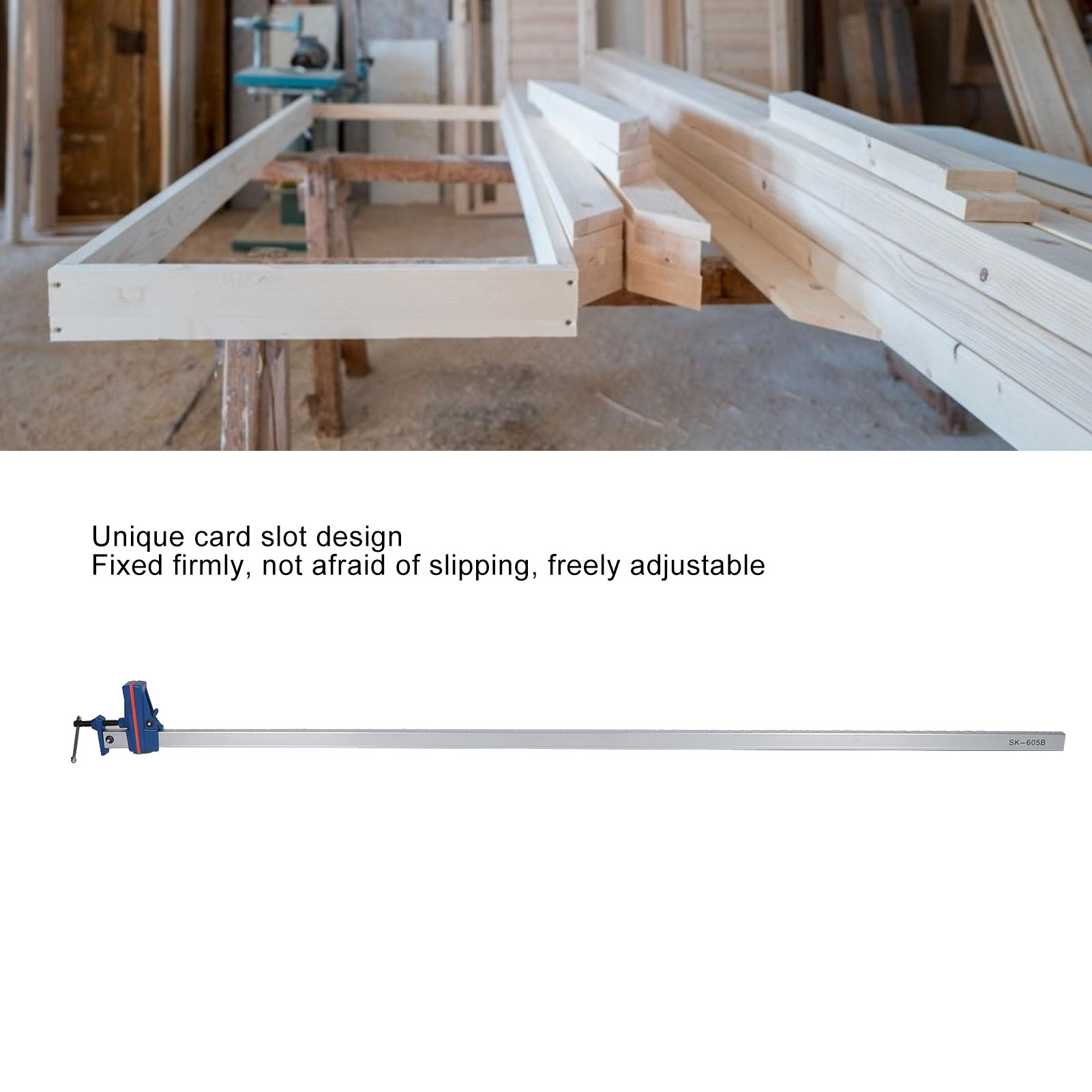 Woodworking Manufacturing - 1 Stück 188cm Holzbearbeitungswerkzeug F-Klemme Hochbelastbare