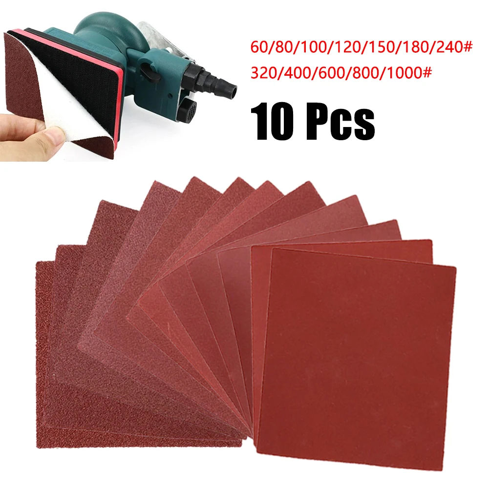 Woodworking Wallpaper - 10 Stück Schleifpapier zum Schleifen, Polieren,