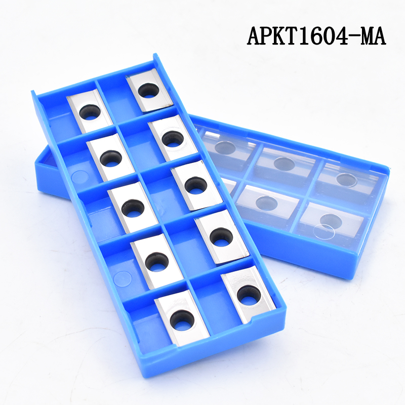 10 TEILE/LOS APKT1604 MA R 0,2 – Parting Tool Lathe Bewertung und Preis