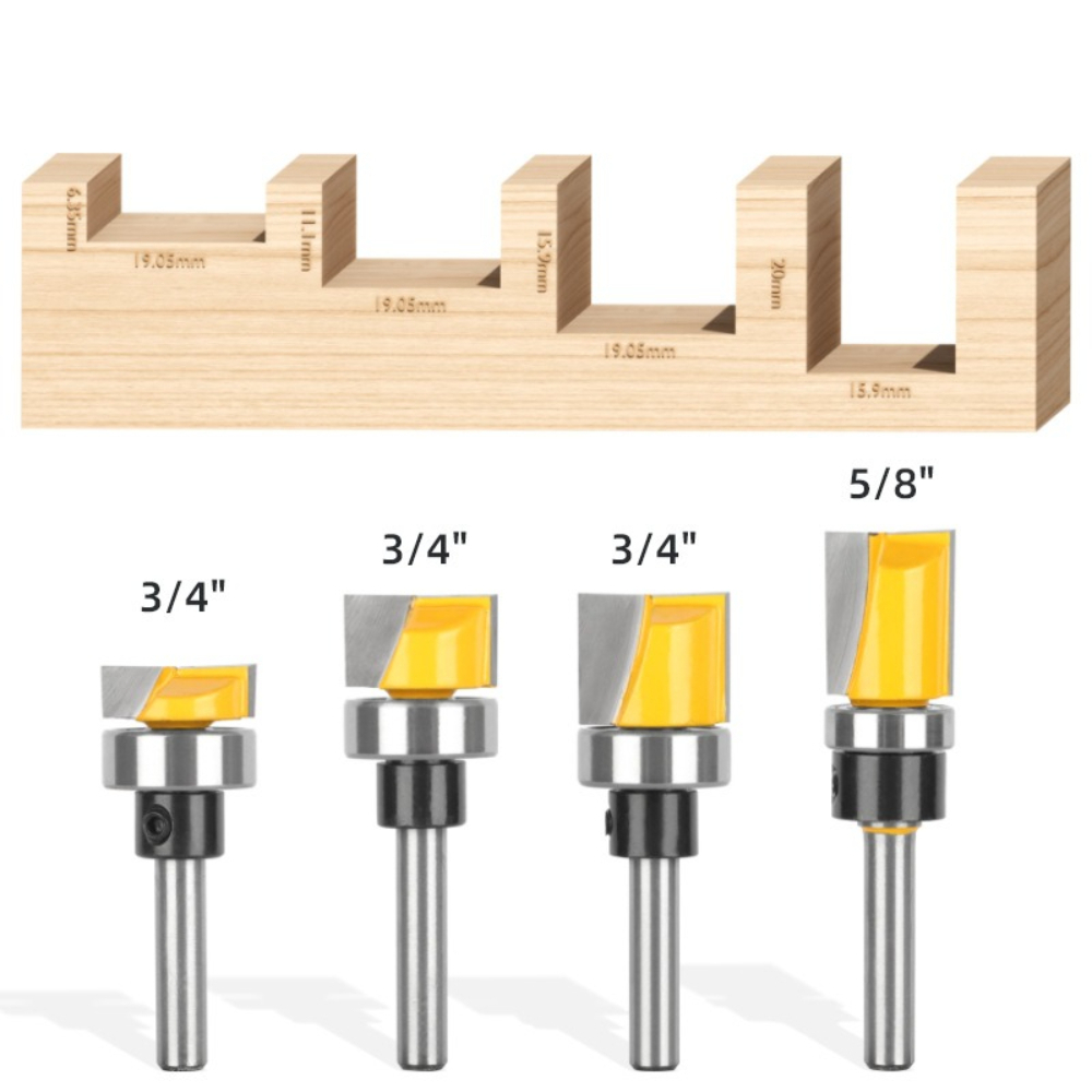 1/4-Zoll Schaftfräser mit Lage – Woodworking Groove Bewertung und Preis