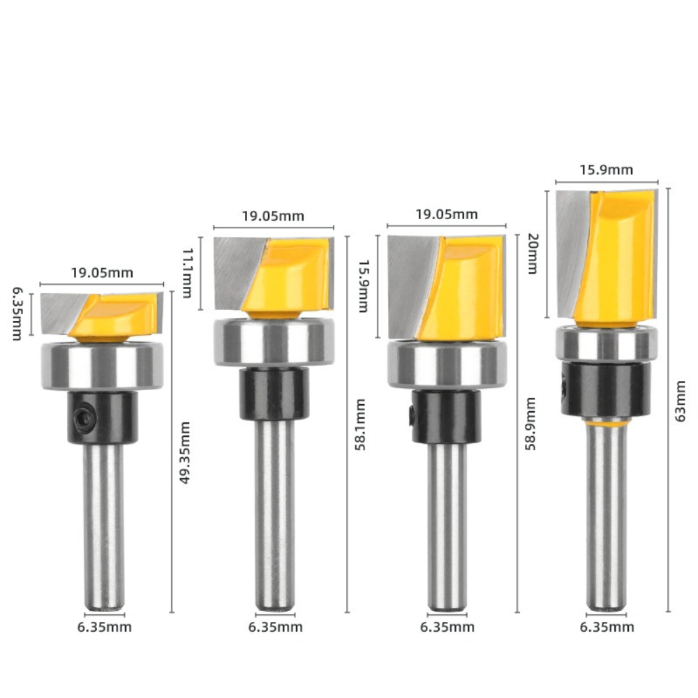 1/4-Zoll Schaftfräser mit Lage – Woodworking Groove Bewertung und Preis
