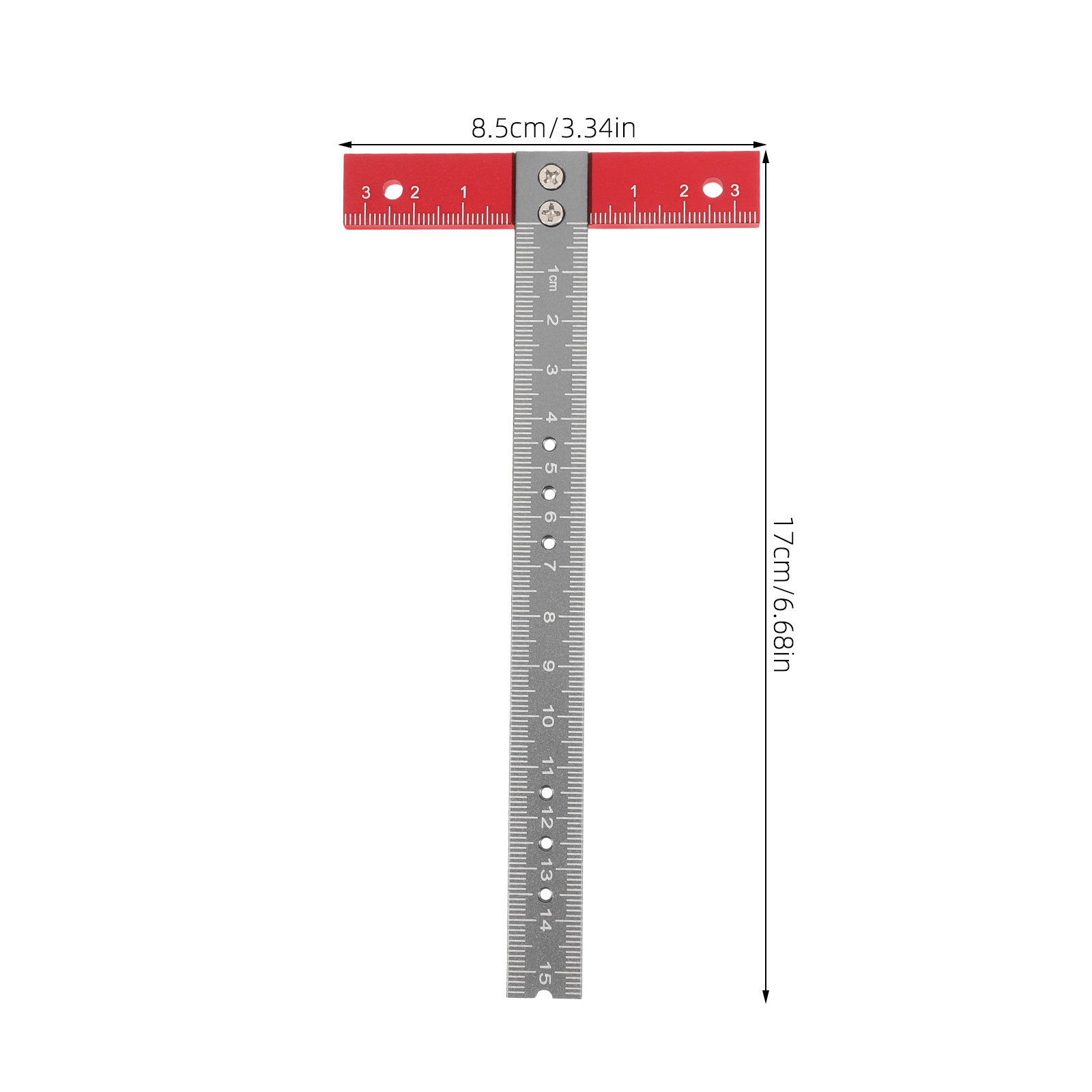 T-Lineal aus Aluminiumlegierun – Woodworking Groove Bewertung und Preis