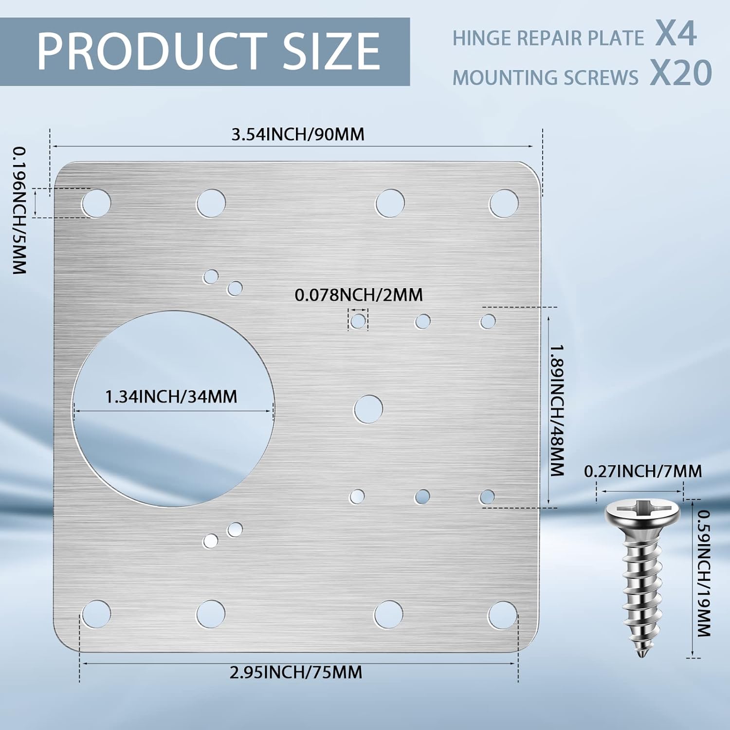 Scharnier-Reparaturplatten-Set – Cabinet Scraper Set Bewertung und Preis
