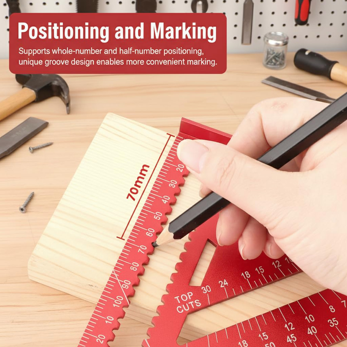 Aluminium-Legierung Winkelline – Woodworking Groove Bewertung und Preis