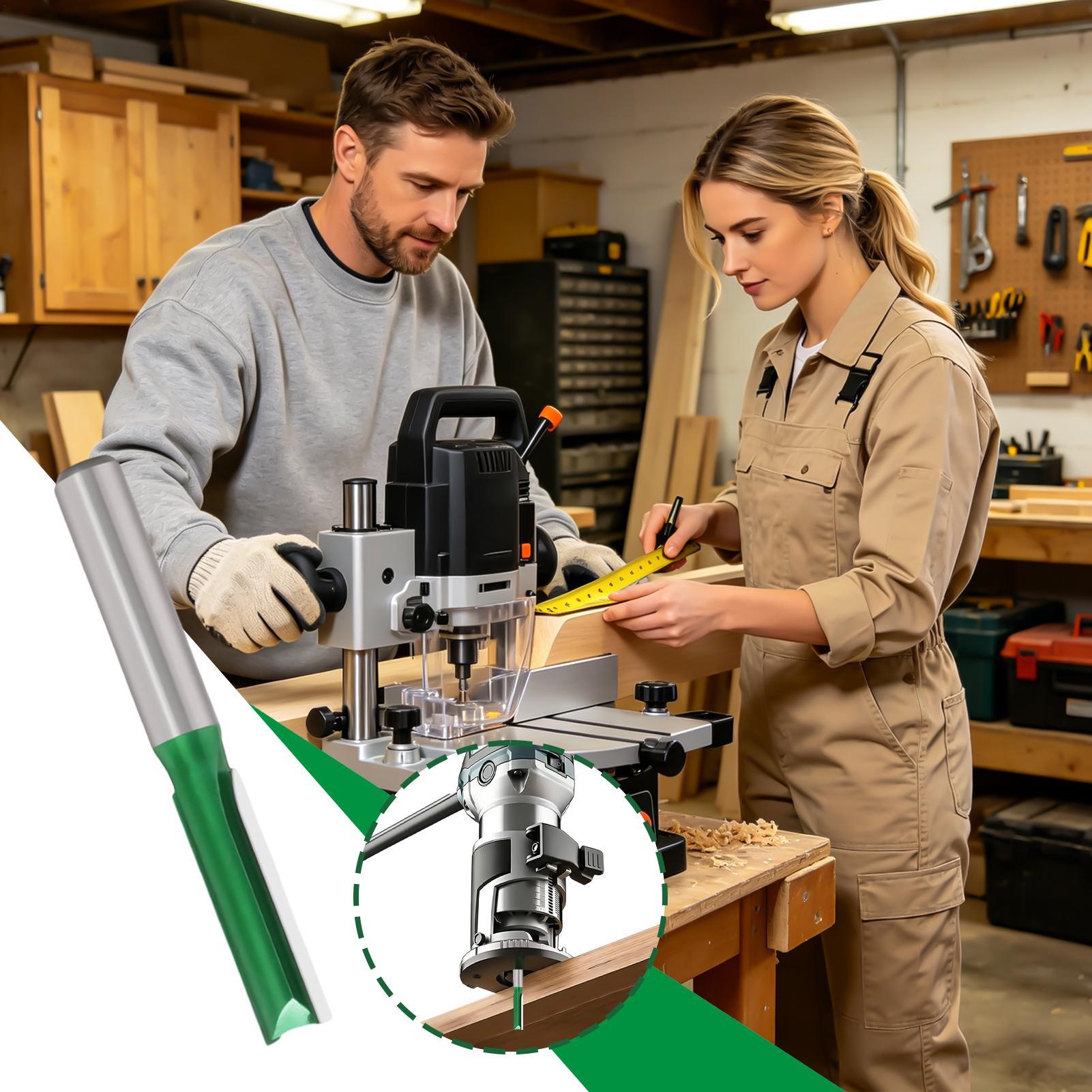 Gerader Fräser mit 8 mm Schaft – Woodworking Groove Bewertung und Preis