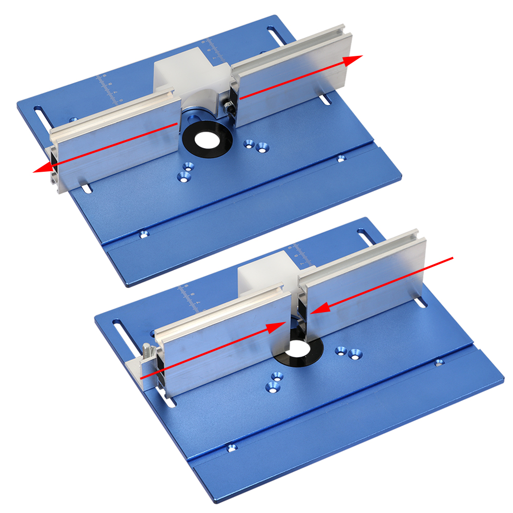 Aluminium-Frästisch-Einsatzpla – Woodworking Manufacturing Bewertung und Preis