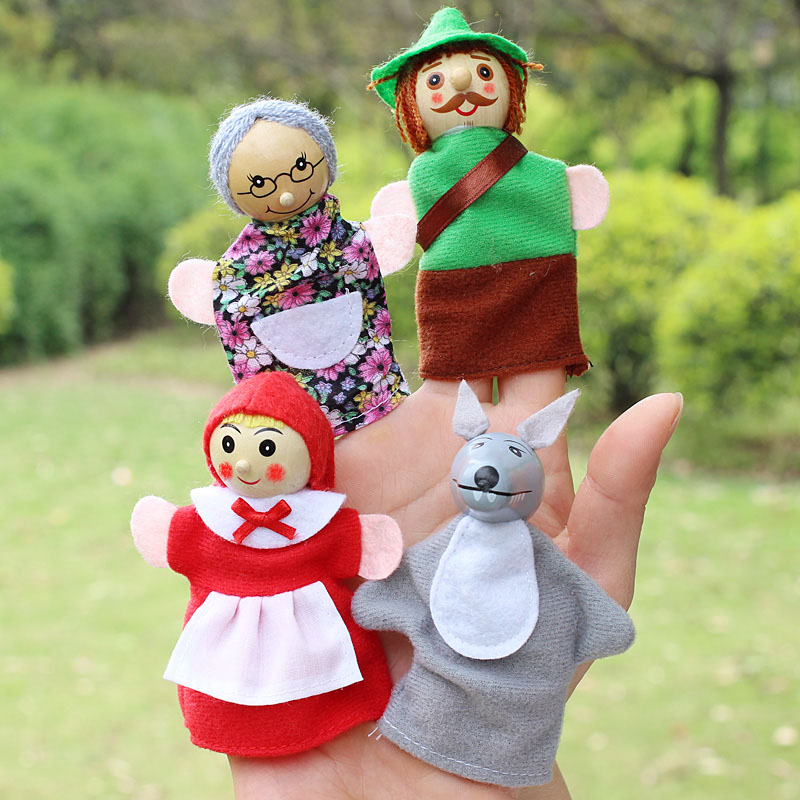 4 teile/los Kinder Fingerpuppe – Woodworking Kids Toys Bewertung und Preis