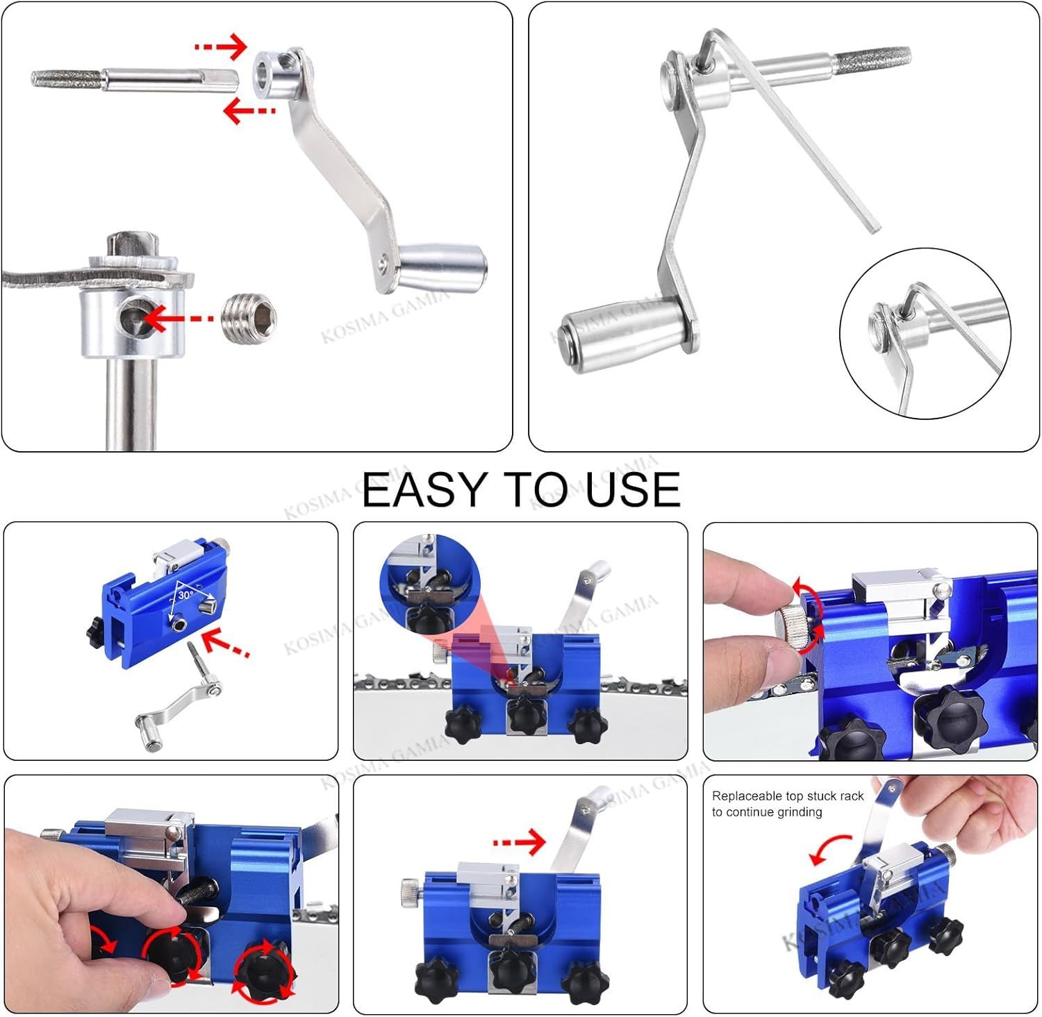 Tragbarer Manueller Kettensäge – Woodworking Manufacturing Bewertung und Preis