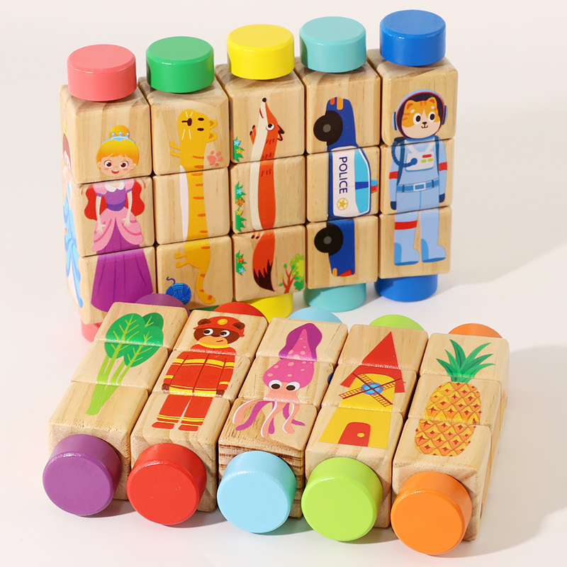 1 Stück Baby Holz-Drehpuzzle m – Woodworking Kids Toys Bewertung und Preis