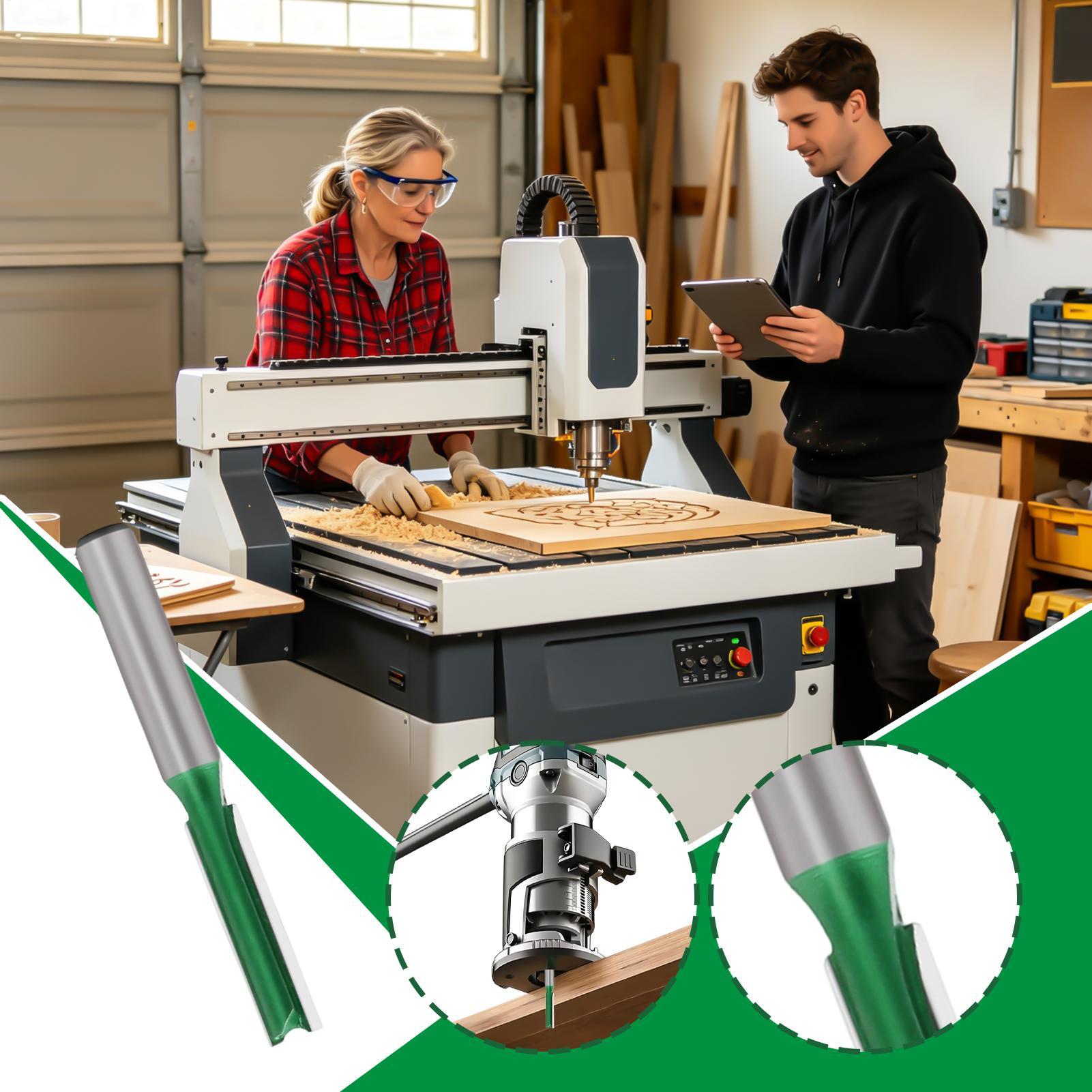 Gerade Fräser für die Holzbear – Woodworking Groove Bewertung und Preis