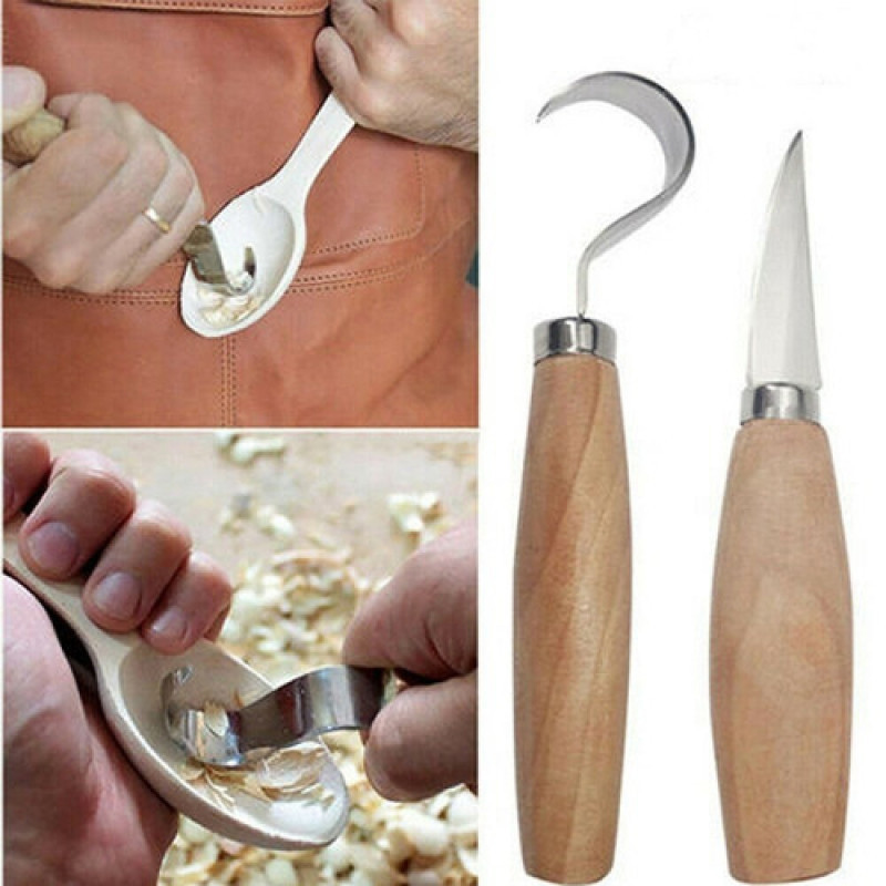 Holzschnitzmesser, Hakenmesser – Woodworking Manufacturing Bewertung und Preis