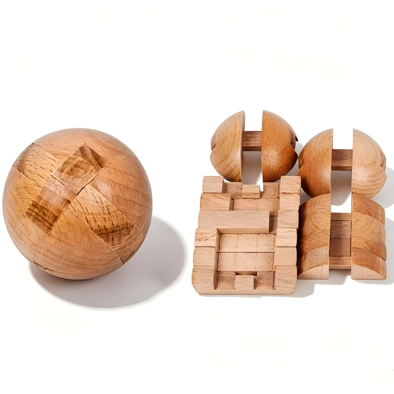 Klassisches Holzpuzzle-Ball Ma – Woodworking Kids Toys Bewertung und Preis