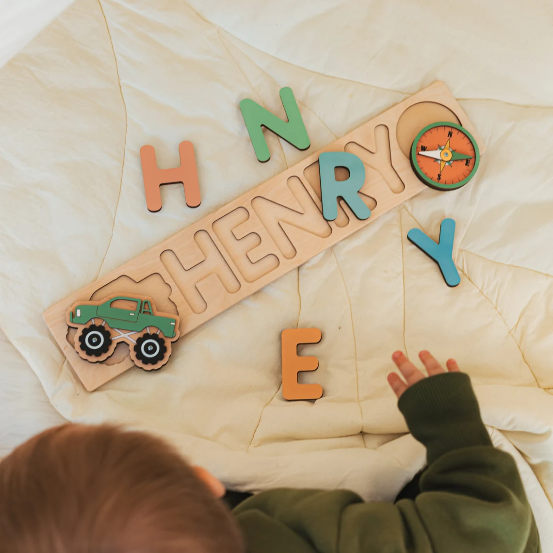 Personalisiertes Namenspuzzle  – Woodworking Kids Toys Bewertung und Preis