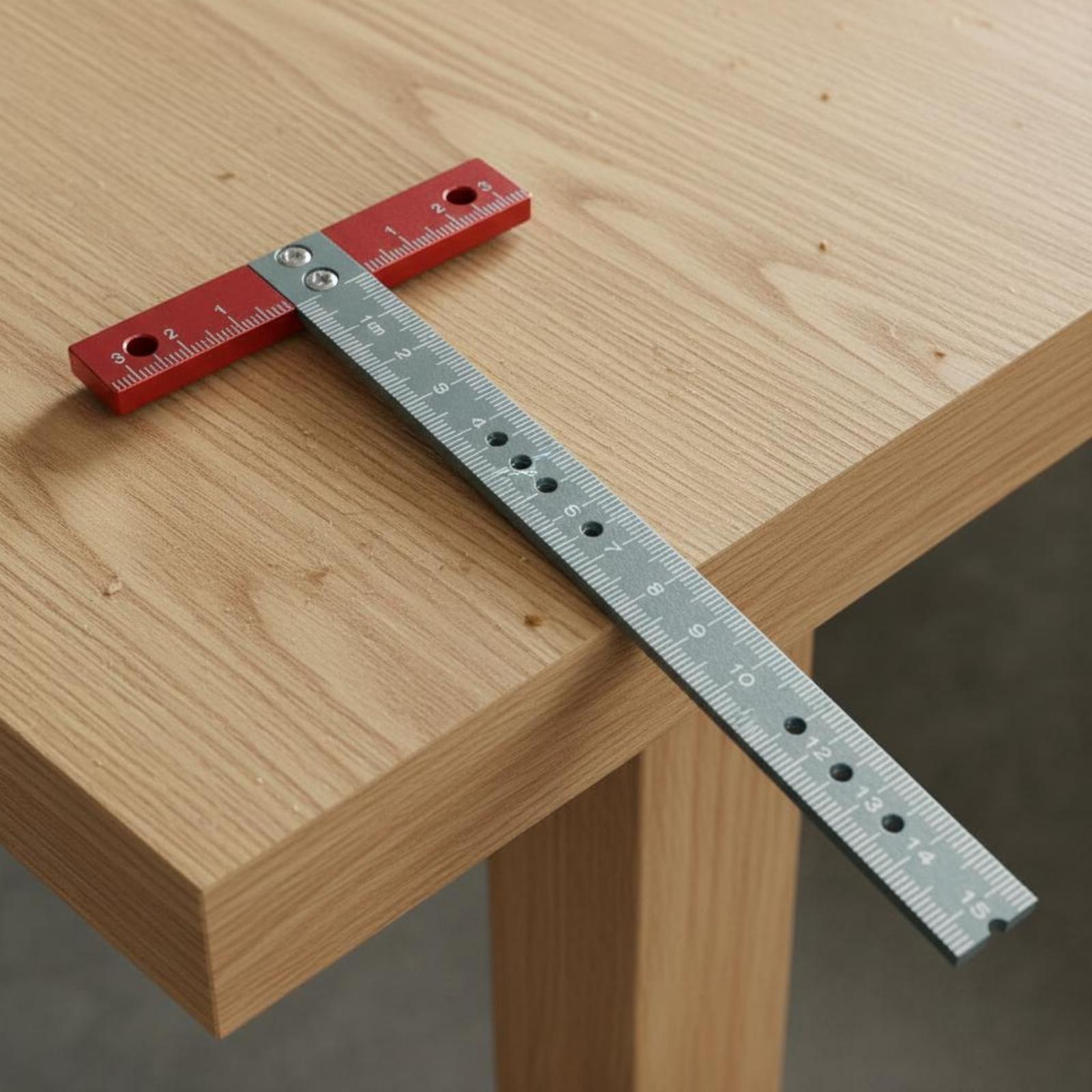 T-förmiges Lineal für Präzise  – Woodworking Workshop Layout Bewertung und Preis