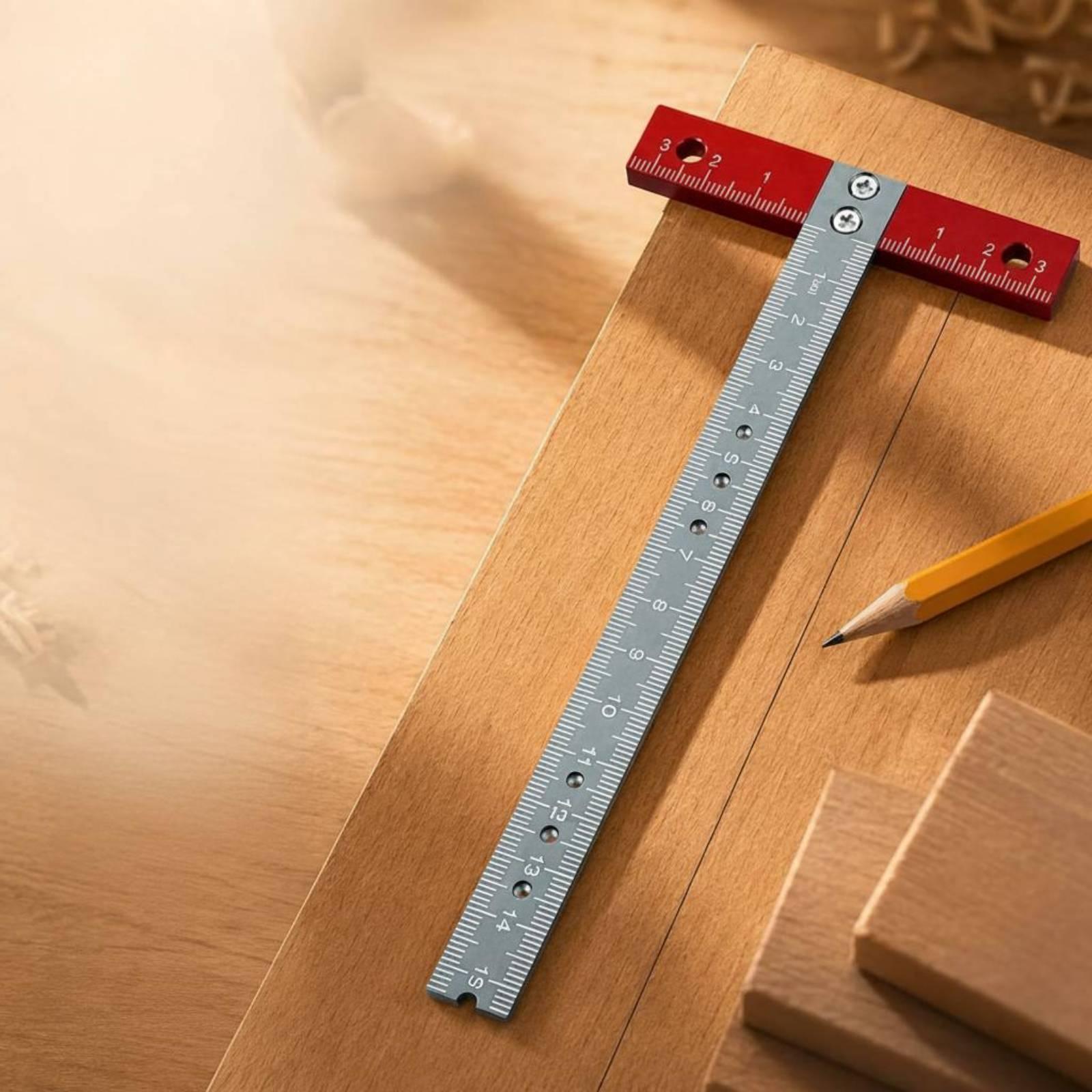 T-förmiges Lineal für Präzise  – Woodworking Workshop Layout Bewertung und Preis