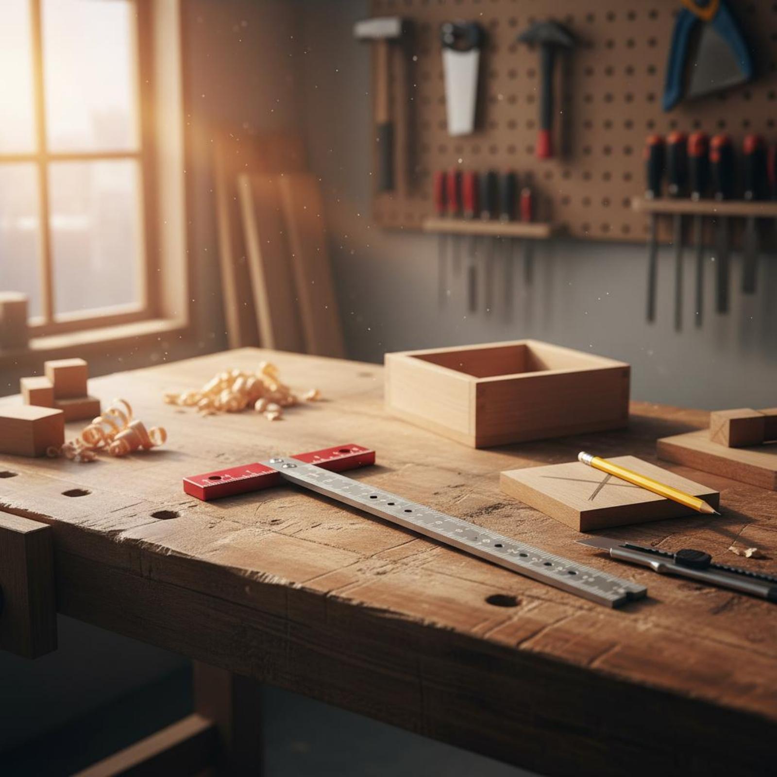 T-förmiges Lineal für Präzise  – Woodworking Workshop Layout Bewertung und Preis