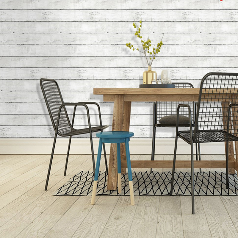 Elfenbein weiß Retro Imitation – Woodworking Wallpaper Bewertung und Preis