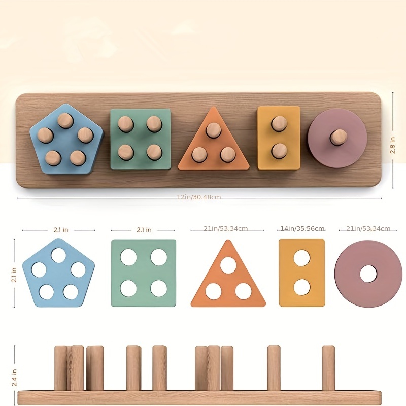 Montessori-Spielzeug für ab 18 – Woodworking Kids Toys Bewertung und Preis