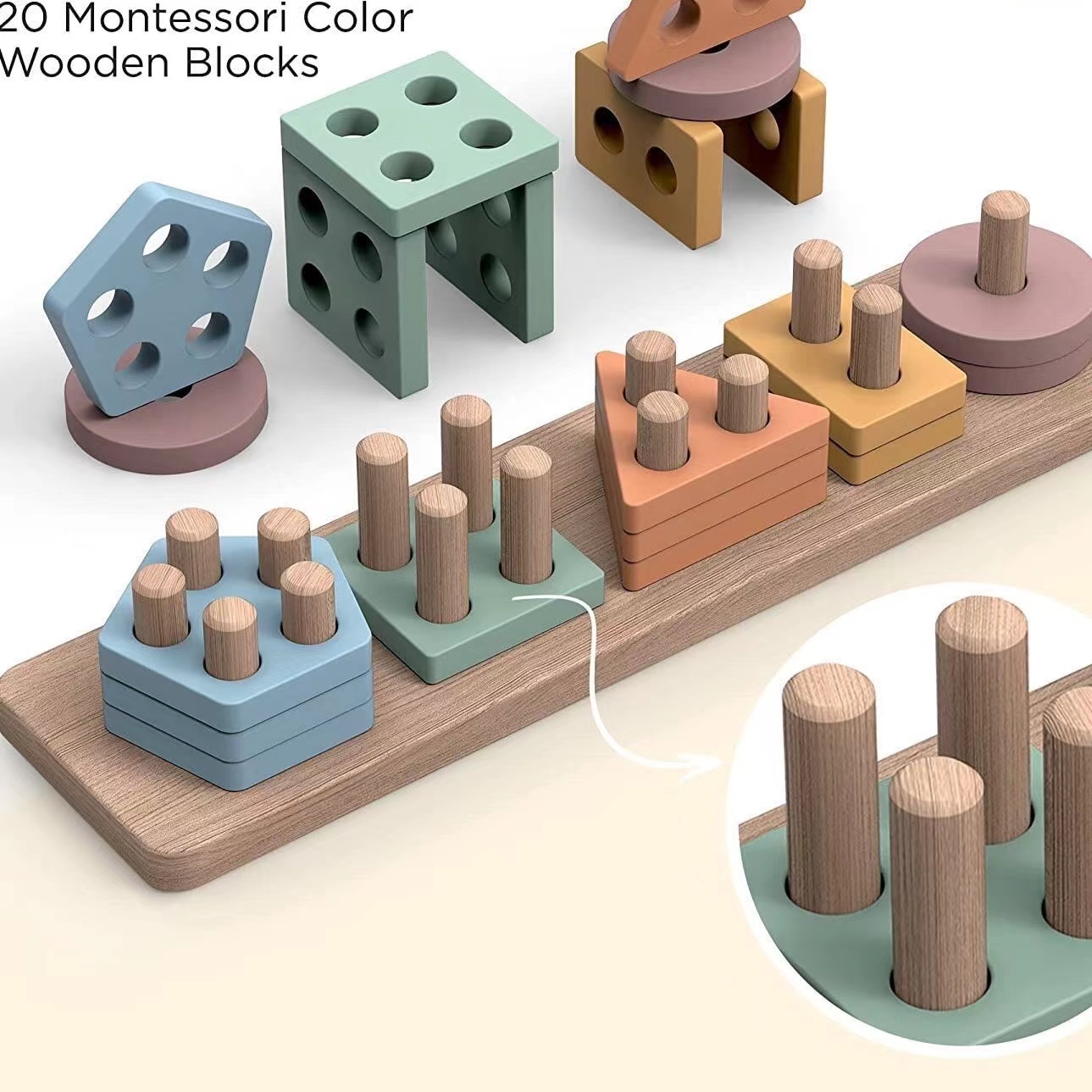 Montessori-Spielzeug für ab 18 – Woodworking Kids Toys Bewertung und Preis