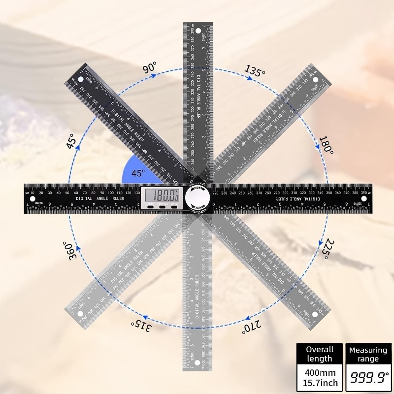 Hochpräzises Digitales Winkelm – Woodworking Workshop Layout Bewertung und Preis